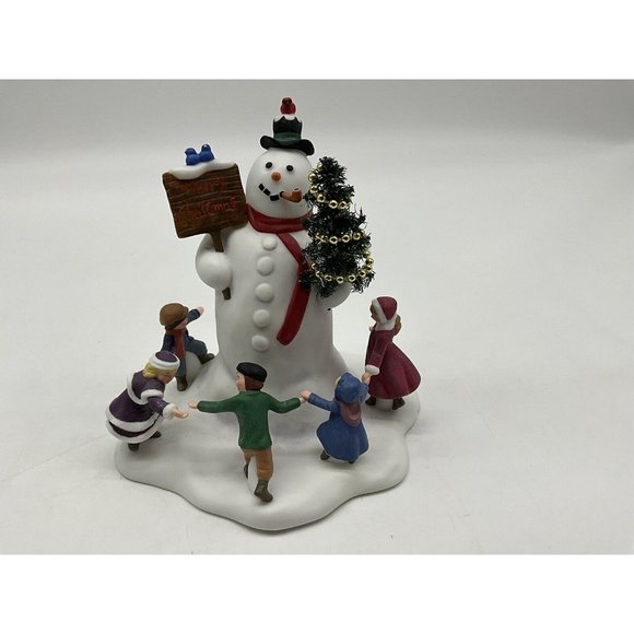 Department 56 Village Square Snowman Village Accessories Vtg Retired Collectible - Picture 11 of 16